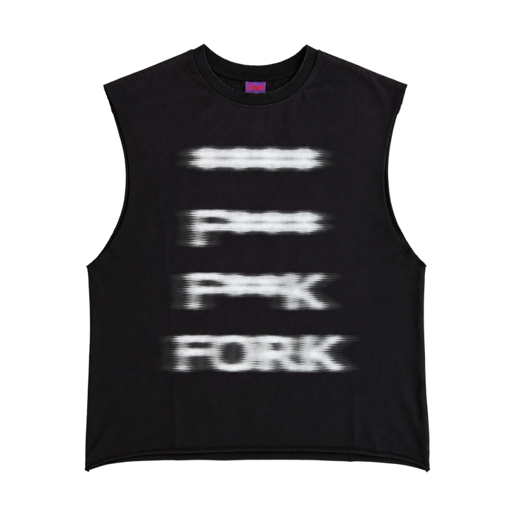 Fork Sleeveless T Shirt