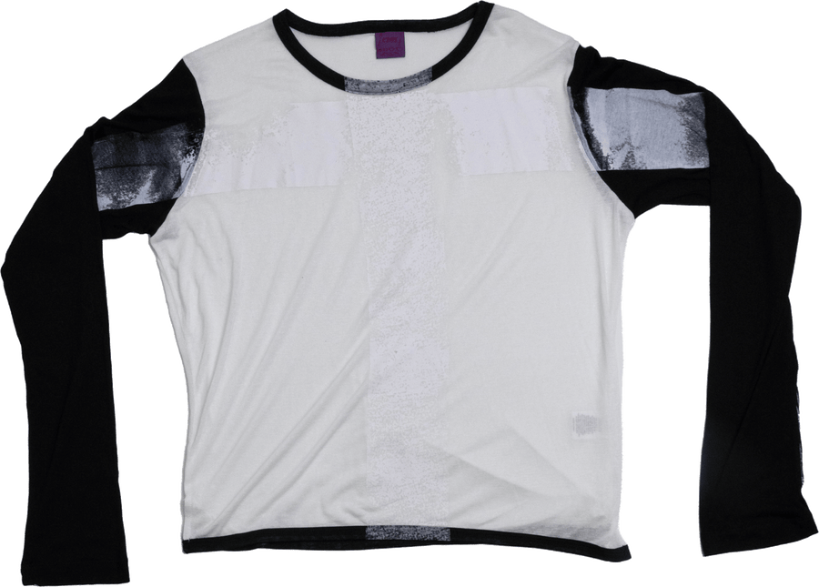 Translucent Cross Long Sleeve