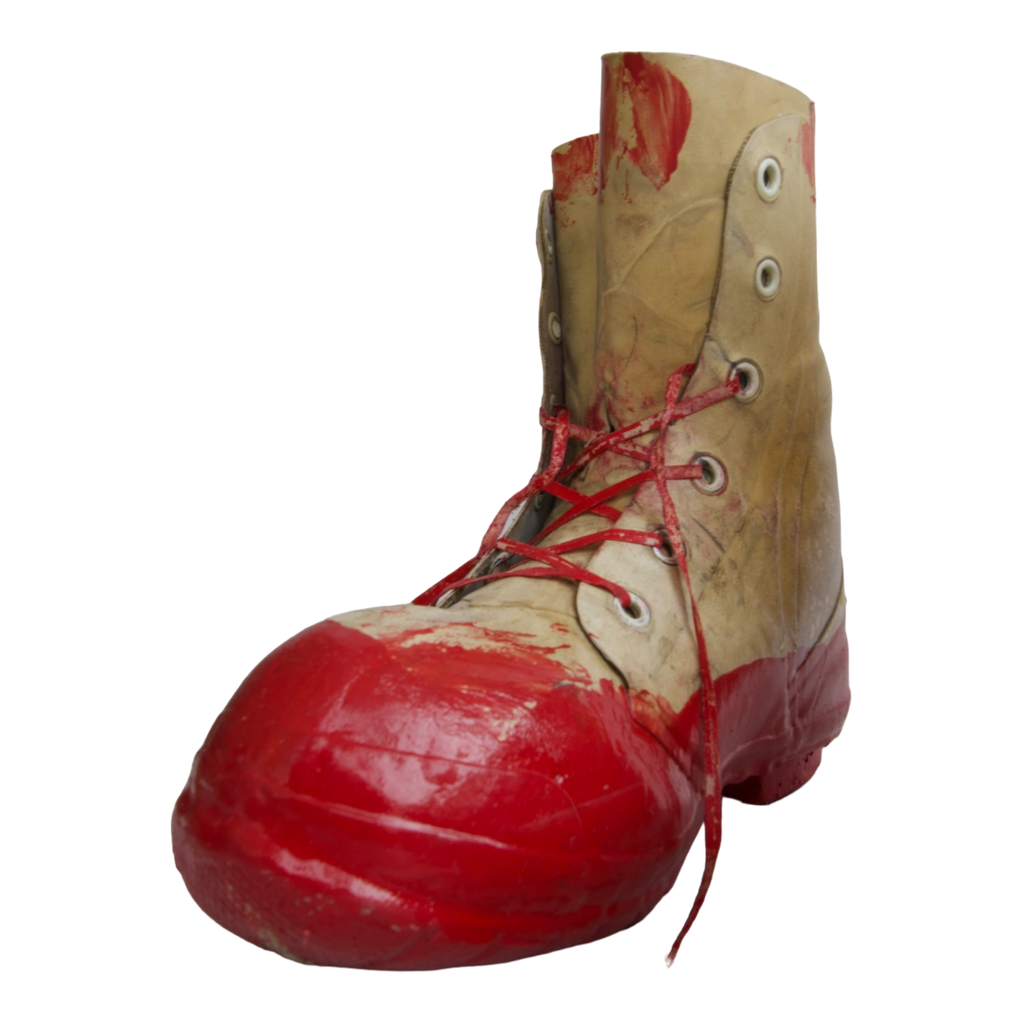 Mickey Boots (White/Red)