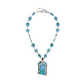 Blueberry Mona Lisa Jesus Chain