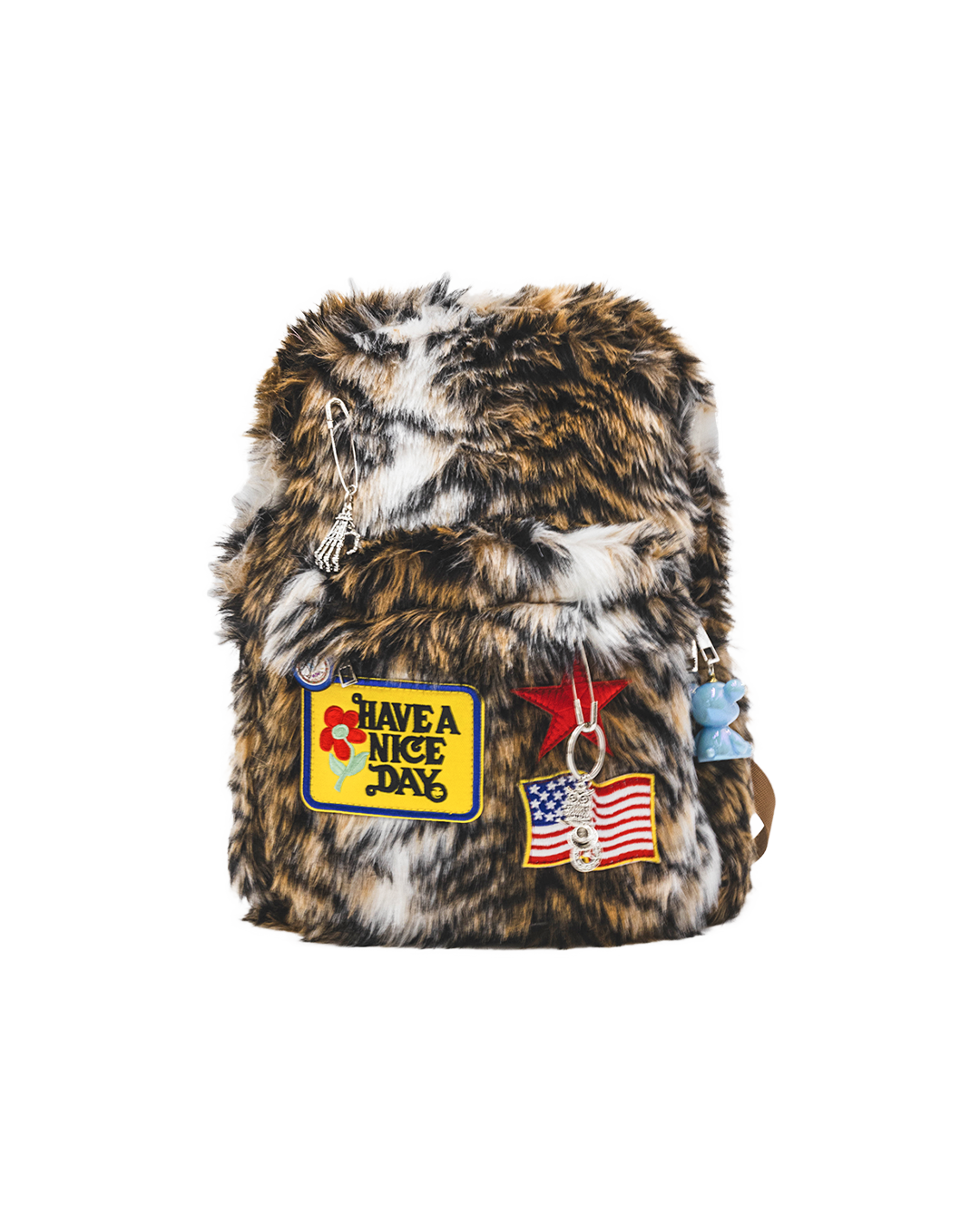 THAT SO RAVEN FUR BAG