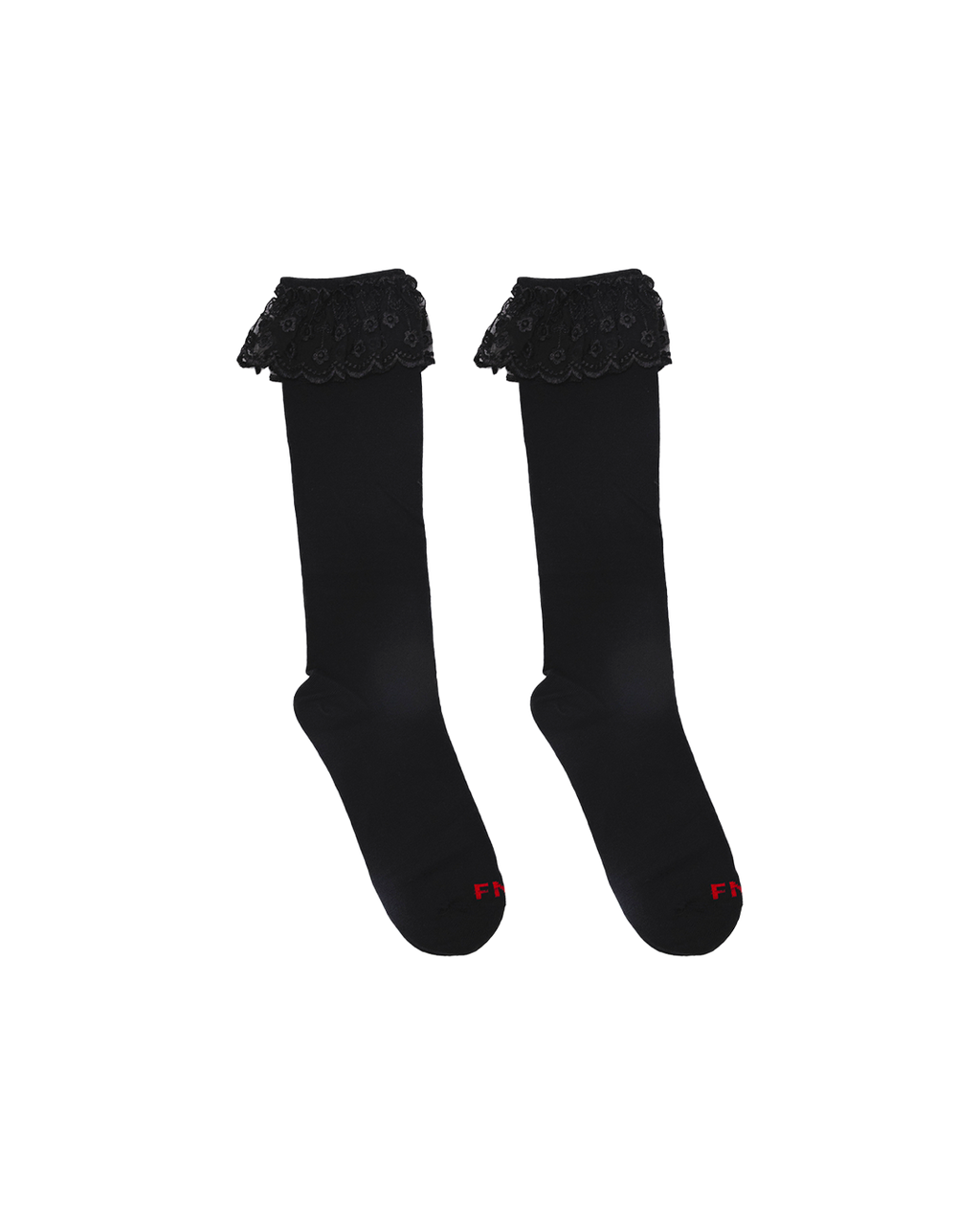 Regina Lace Socks (Black)