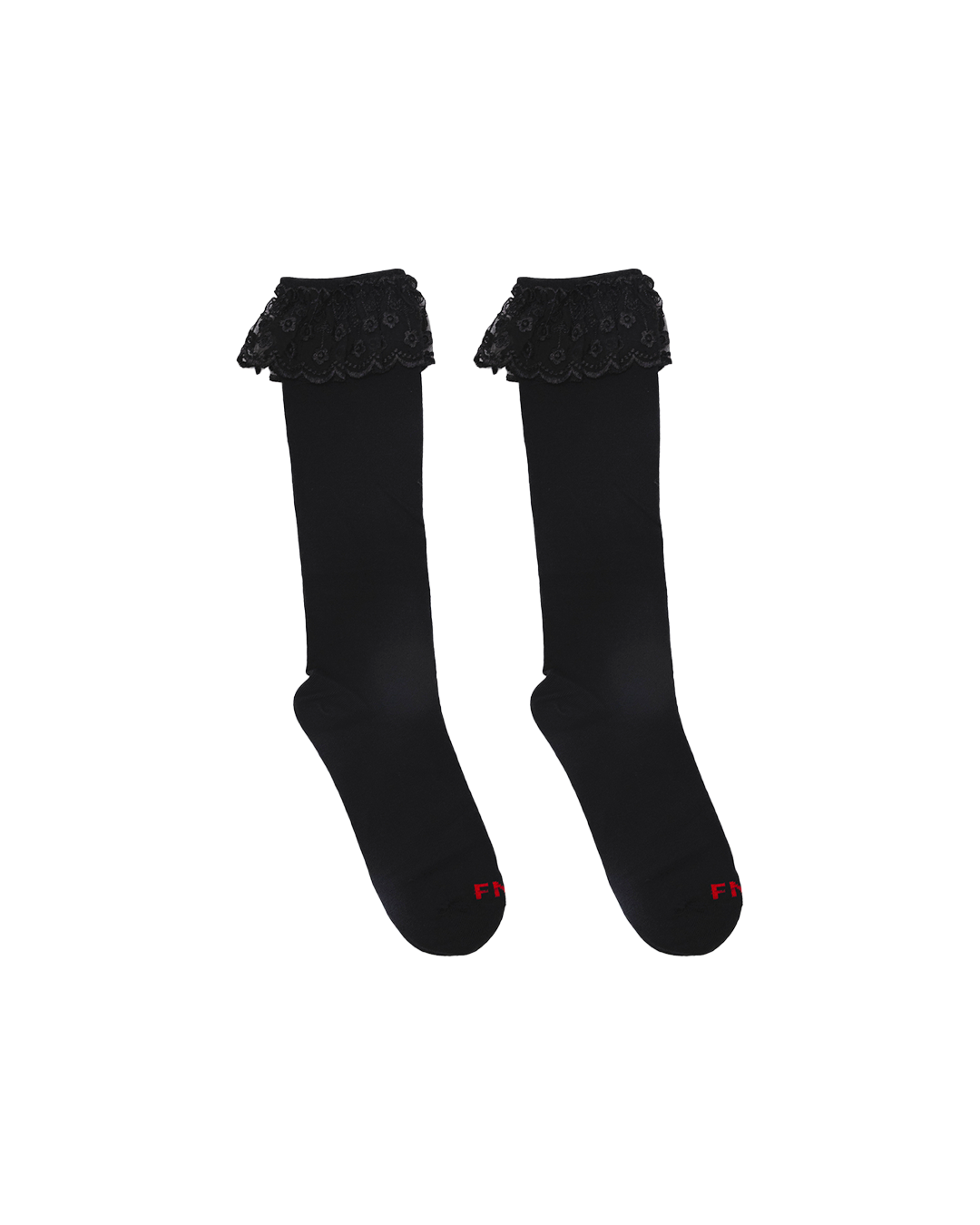 Regina Lace Socks (Black)