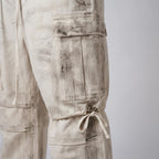 Bianchi Cargo Pants – Close-up: collar, cuff, hem