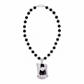 Black Savior Jesus Piece Chain – standardized full product view
