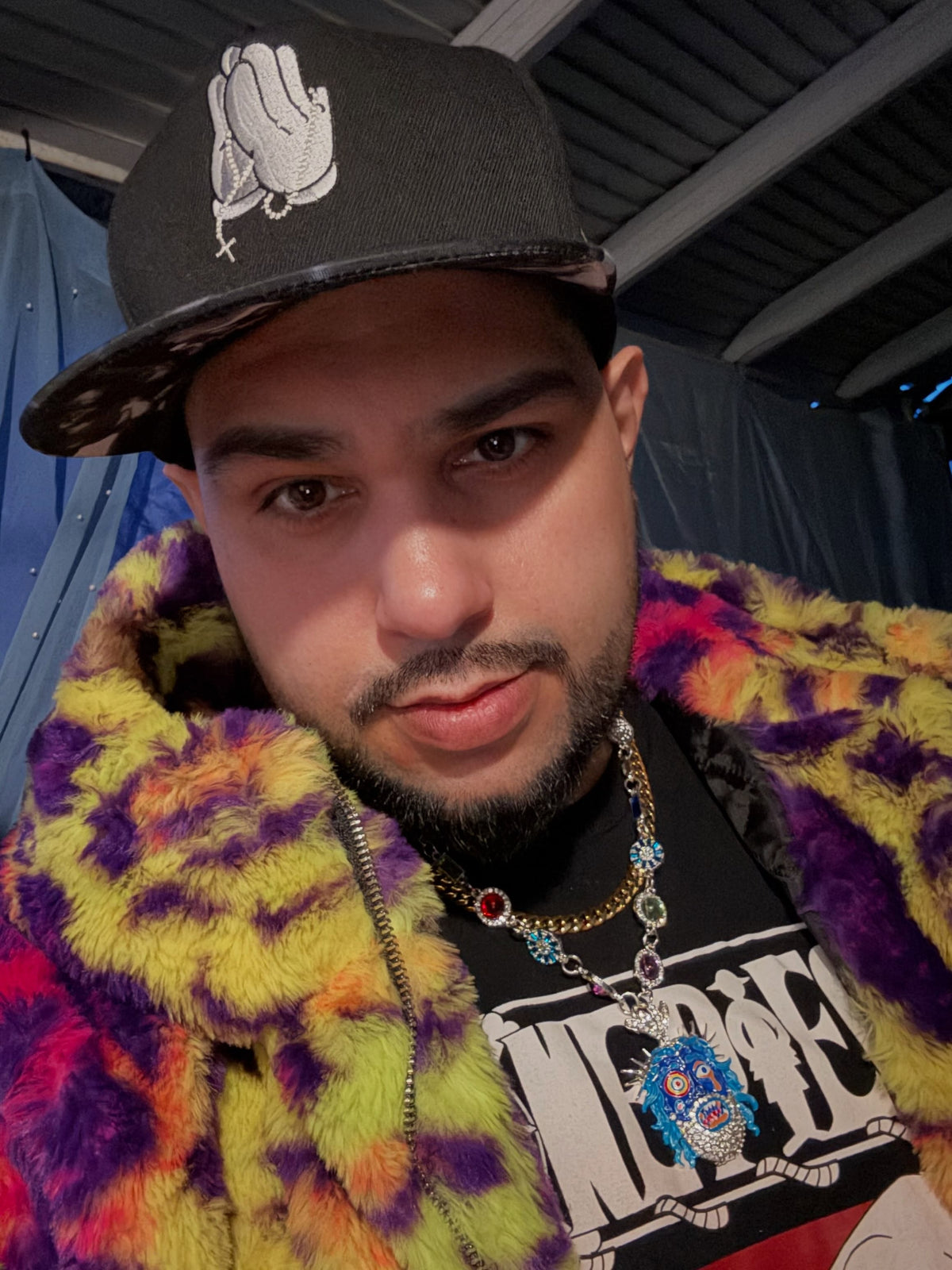 @jaybuggy06 wearing Guava Berry Chain