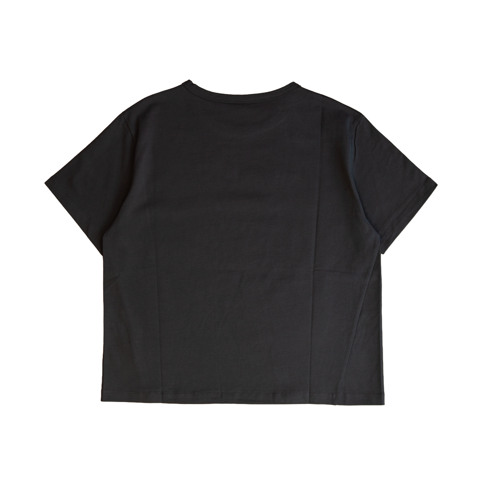 Rivals Academy charcoal T-shirt – plain back view
