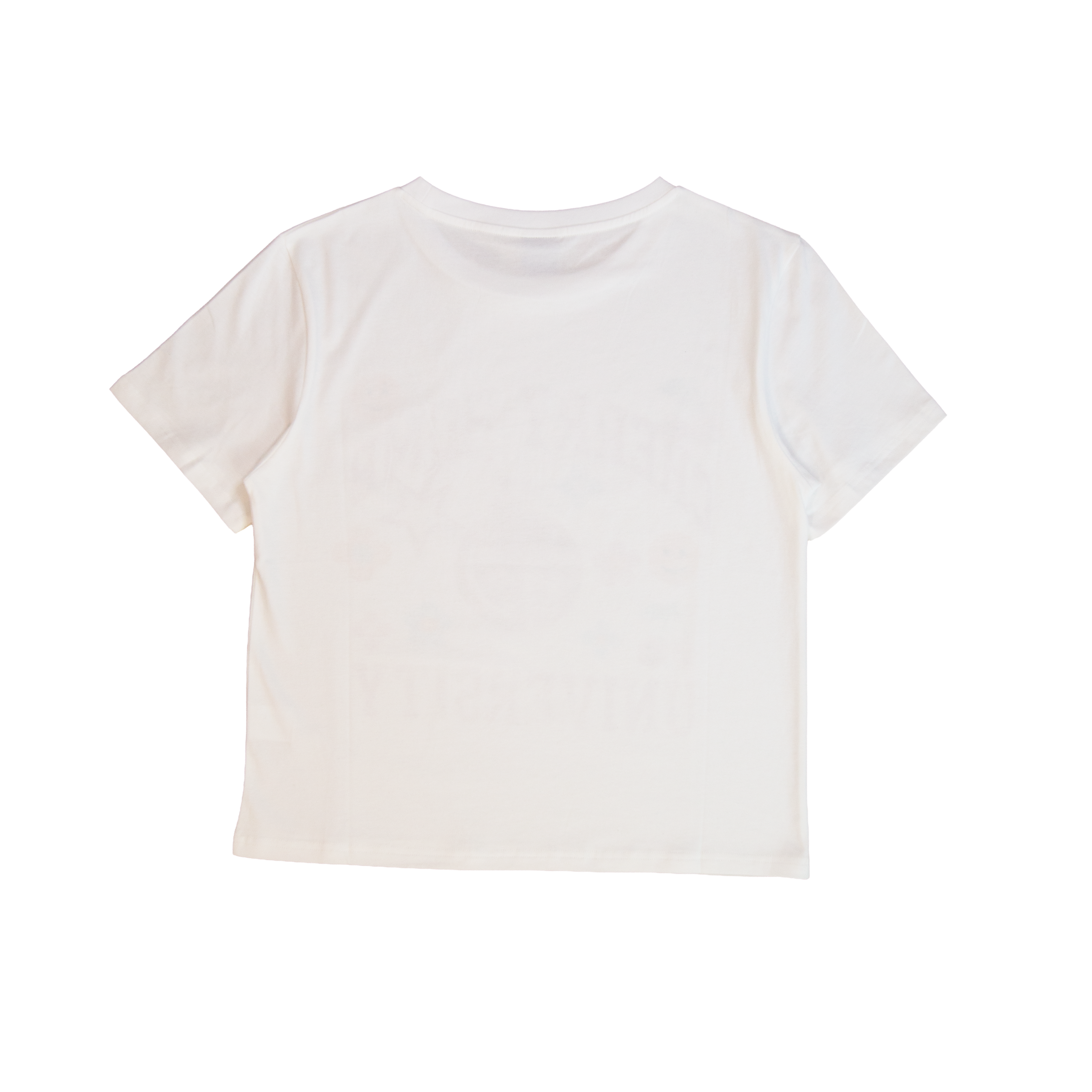 Vintage Alt cream jersey T-shirt – plain back view