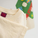 Kobe Monogram T Shirt – Close-up: collar, cuff, hem