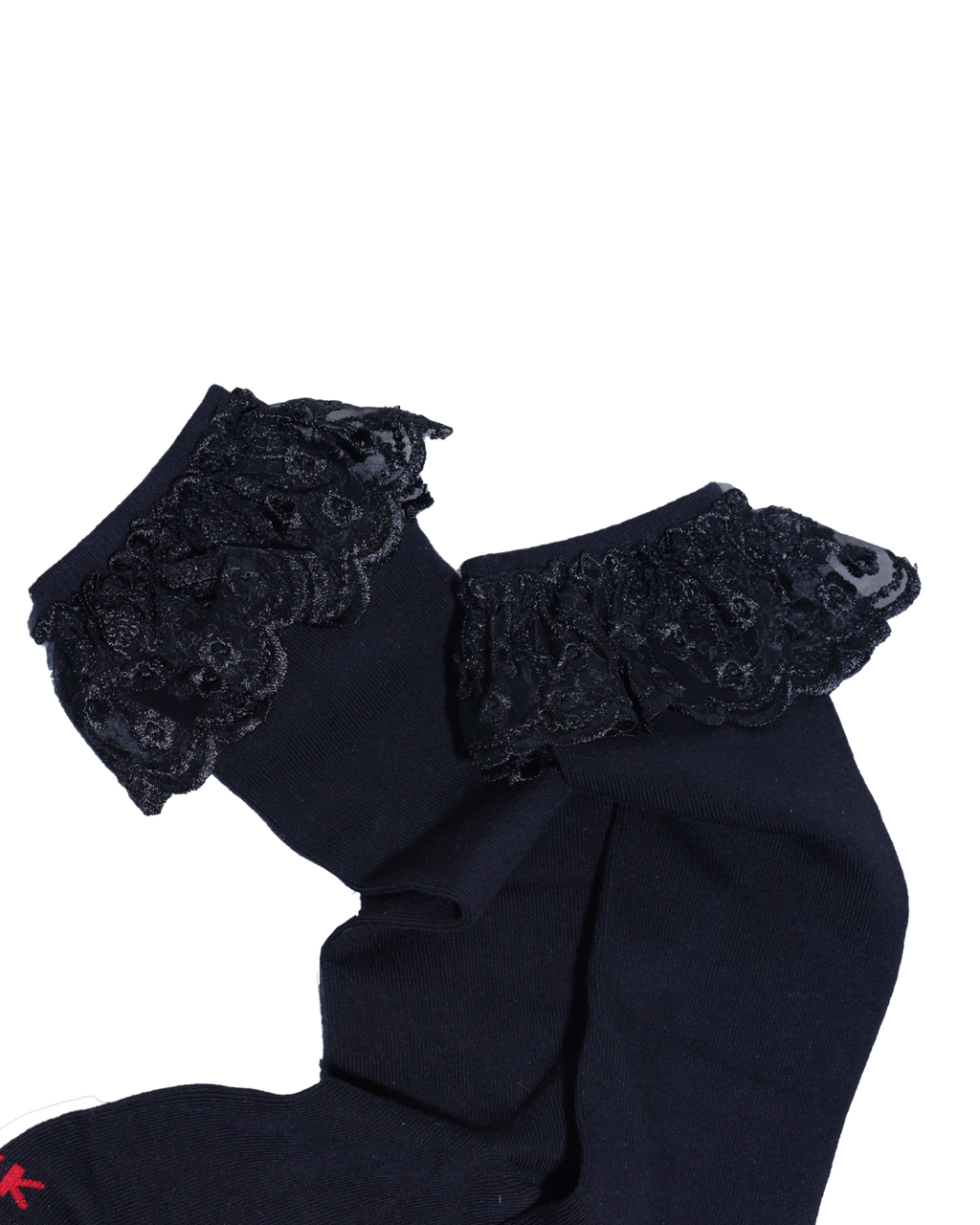 Regina Lace Socks (Black)