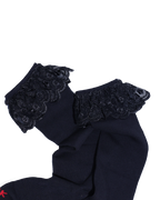 Regina Lace Socks (Black)