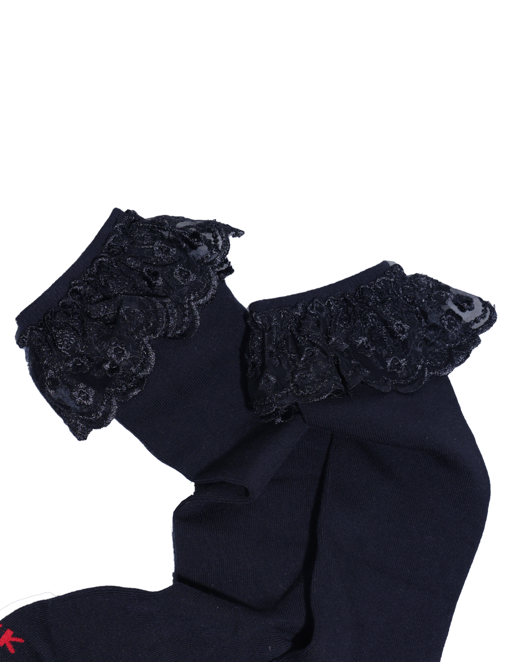 Regina Lace Socks (Black)