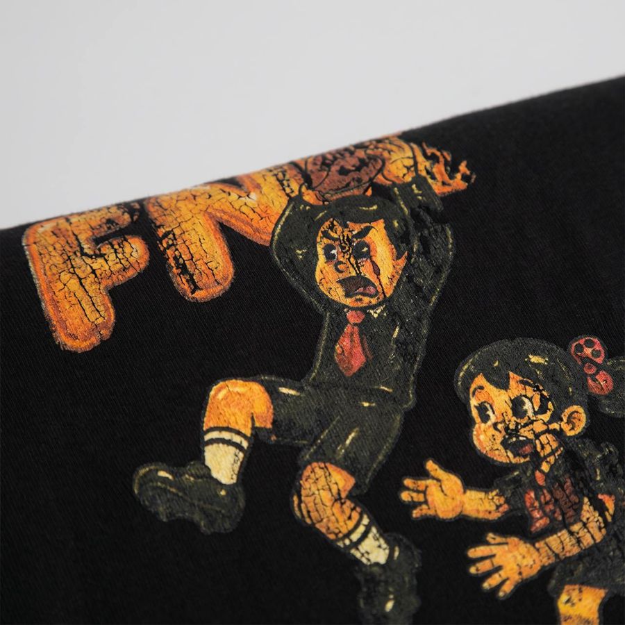 Moss Longsleeve T Shirt – Close-up: print / fabric