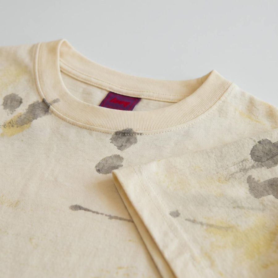 Painters T Shirt – Close-up: collar, cuff, hem