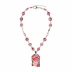 Pink Lemonade Mona Lisa Jesus Chain – standardized full product view
