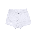 Regina white lace boxer briefs – front product view