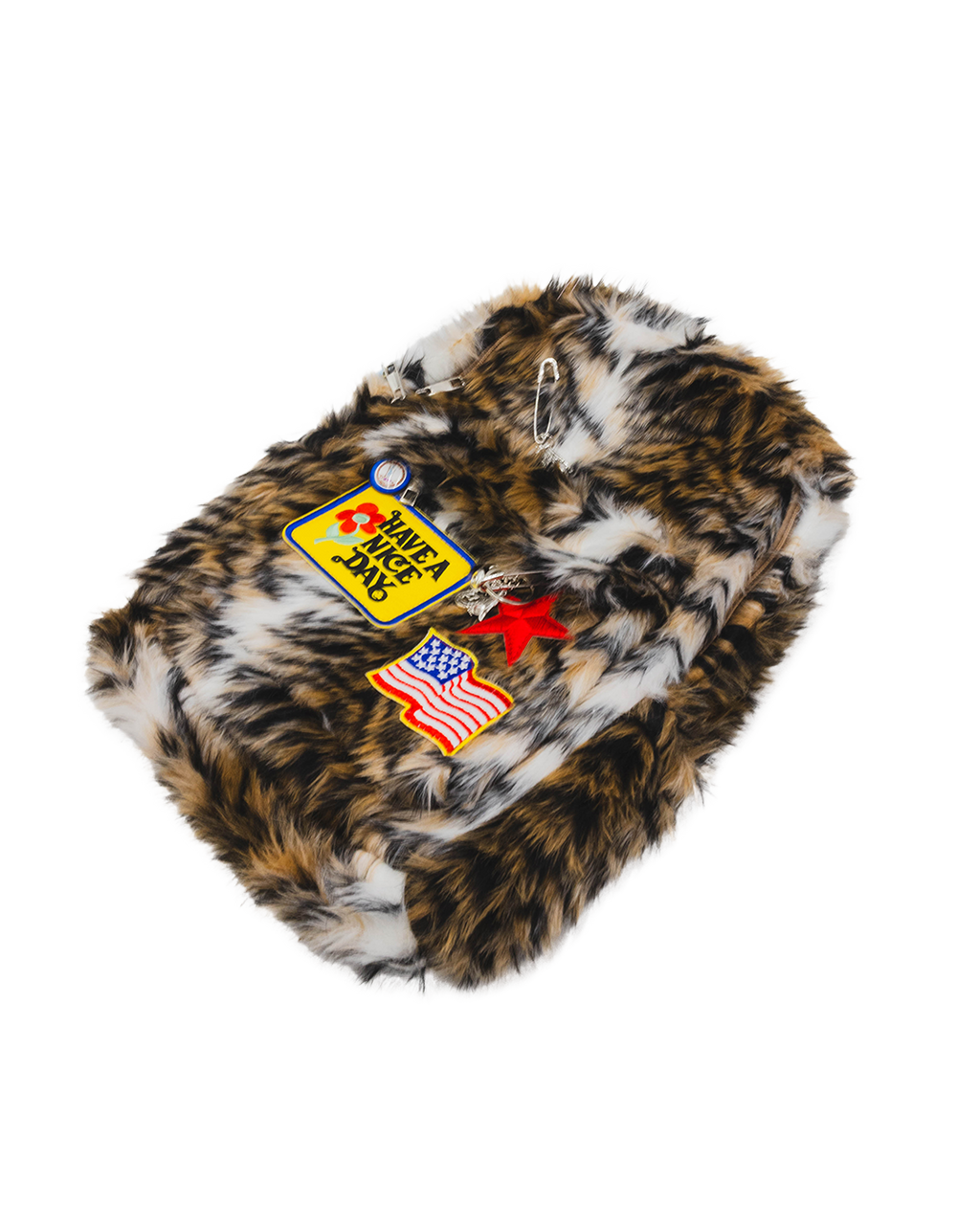 THAT SO RAVEN FUR BAG