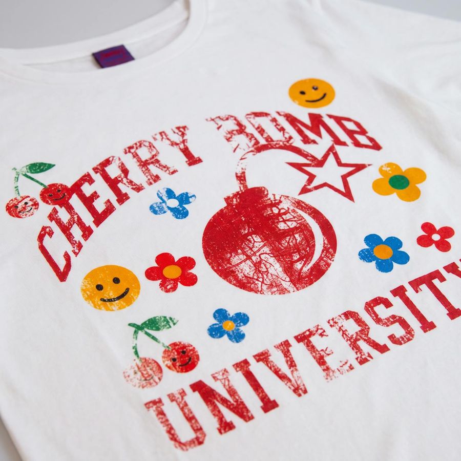 Vintage Alt Jersey T Shirt – Close-up: print / fabric